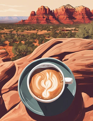 coffee in Sedona Arizona 